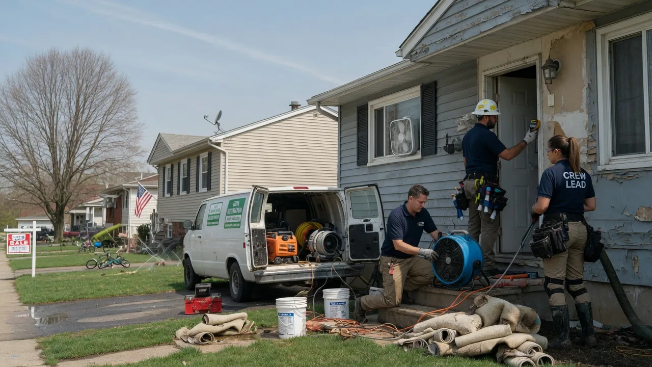 Flood Cleanup in Caledonia, MI near me