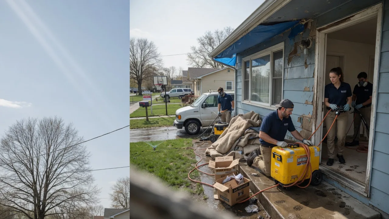 Basement Flood Cleanup in Caledonia, MI near me